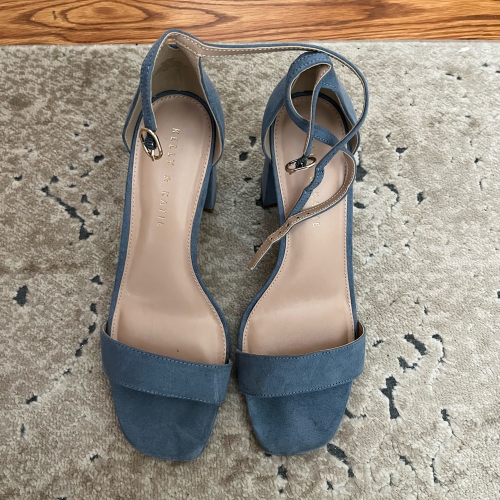 Blue heels